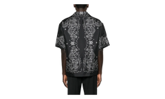 Bandana Paint Bowling Shirt "Black" AMTOSH1049 001