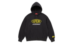 Performance Zip Up Hoodie "SS26 - Black" SU27266