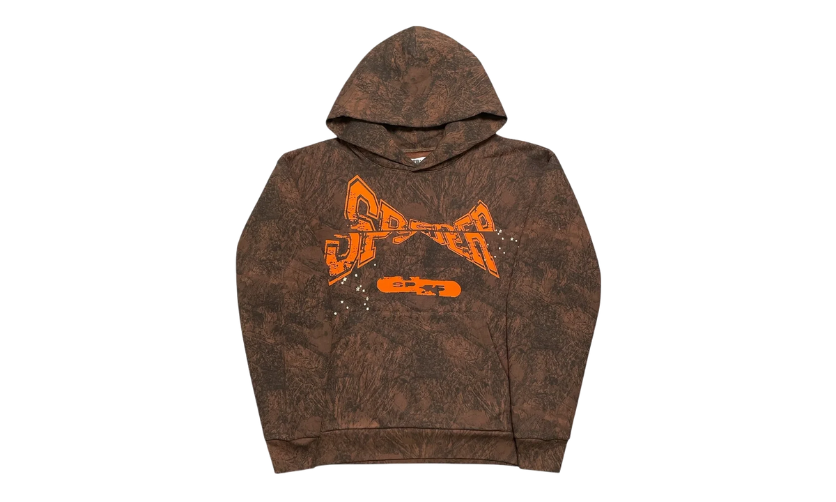T&F Tree Hooded Sweatshirt "Brown / Camo" SP5der318