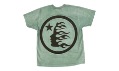 Classic Logo Rhinestones T-Shirt "Green" HSR284