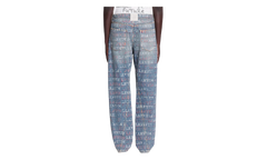 PRINTED REGULAR TROUSERS "Blue Denim" RM TR0051 D082 P24 22