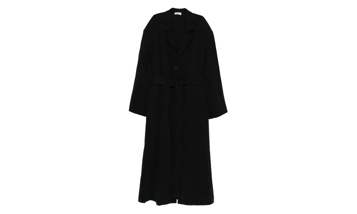 Classic Unlined Overcoat "Black" FG25FW64 644BTN 001