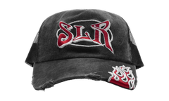 SLR Flame Hat "Aged Black" TR8 Q25 007 AGED