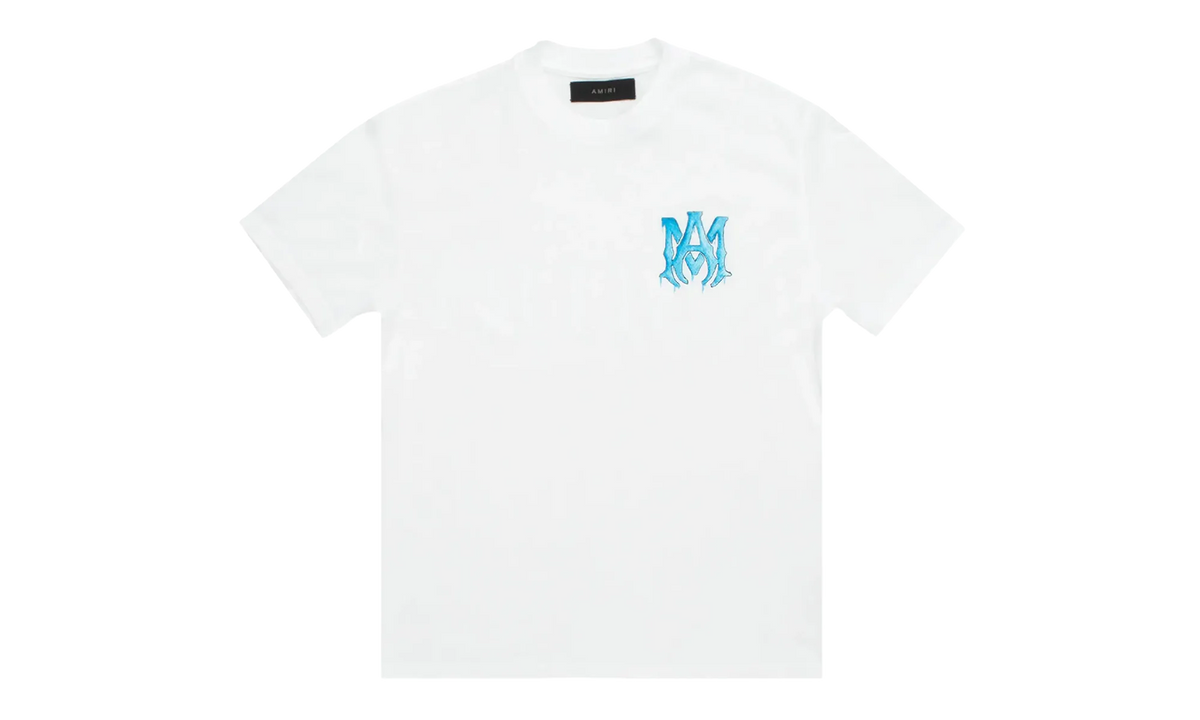 Amiri Watercolors Short Sleeve Tee Shirt "White" AWSSTSW
