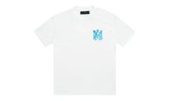 Amiri Watercolors Short Sleeve Tee Shirt "White" AWSSTSW