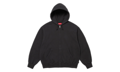 Cut Out Zip Up Hoodie "Black" SU27264