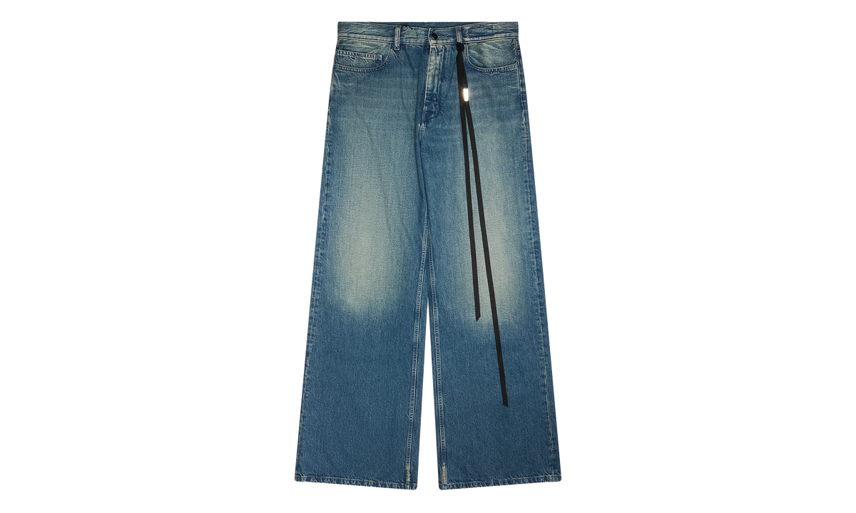 Modest Relaxed Flared Trousers "Mid Blue" ADR MJNS 0001