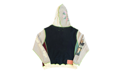 Hollywood Hoodie "Heather Grey / Multicolor" BWA109