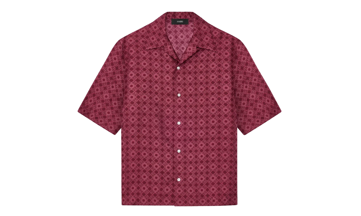 MA Quad Bowling Shirt "Wine" AMSTCA1186