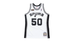 NBA David Robinson Authentic Jersey "1998 San Antonio Spurs - White" AJY4EL18028 SASWHIT98DRB