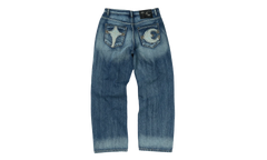TC Bone Leather Denim Pants "Blue" TC25PT2101