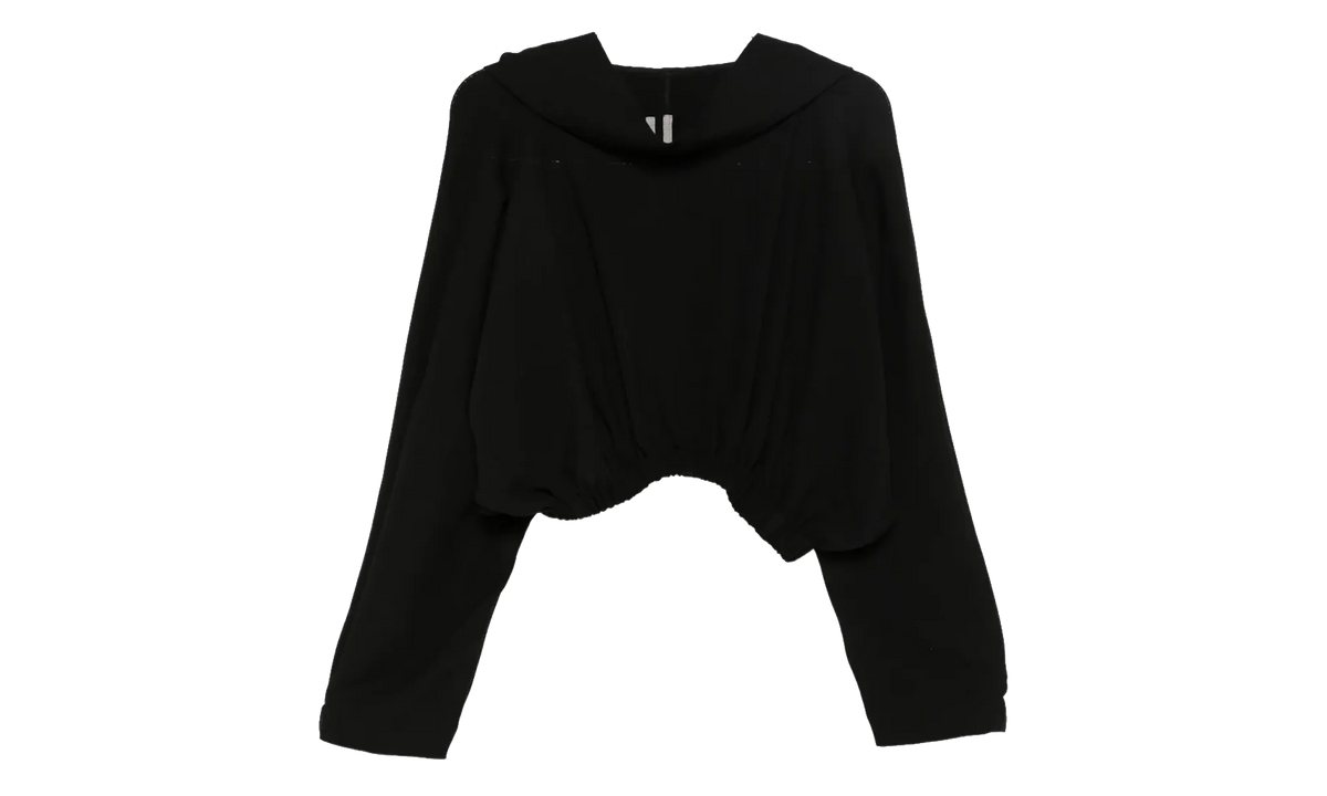 Cropped Hooded Tunic WMNS "Black" RO02E4262 WA 09