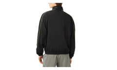 Contrast Water Resistant Zipped Taffeta Jacket "Black / Yellow" BH1607 6TV