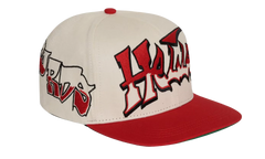 Records Snapback Hat "Red/White" HSR199