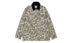 Tapestry Chore Coat "Camo Duck Jacquard Green / Tobacco" I035329 3CK XX