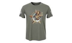 Star Girl Tee "Aged Green" ALSS26MJSST33