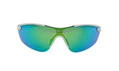 Victory Elite Sunglasses "Stussy - Matte Light Bone / Green Mirror" EV24029 072