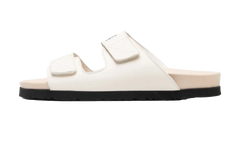 Logo Printed Slide Sandals "Off-White" PMIH004S23LEA0010361