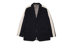 Single Breasted Side Stripe Blazer "Navy" PMEN016F21FAB0014637