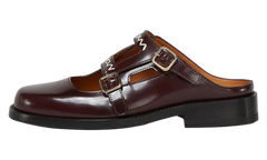 Double Buckle Sabot Loafer WMNS "Brown" SBMS010202 PS679 00R90