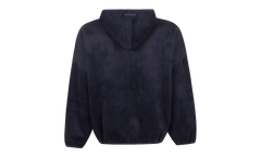 Suede Fleece Modern Hoodie "Vintage Black" 192HO256941F