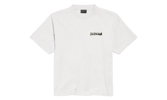Medium Fit Crew Neck T-Shirt WMNS "Dirty White" 850990 TTVL6 9012