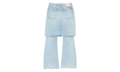 Skirt Layered Jeans "Light Blue" AK1008228