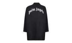 Curved Logo Mens Coat "Black" PMEA187C99FAB0011001