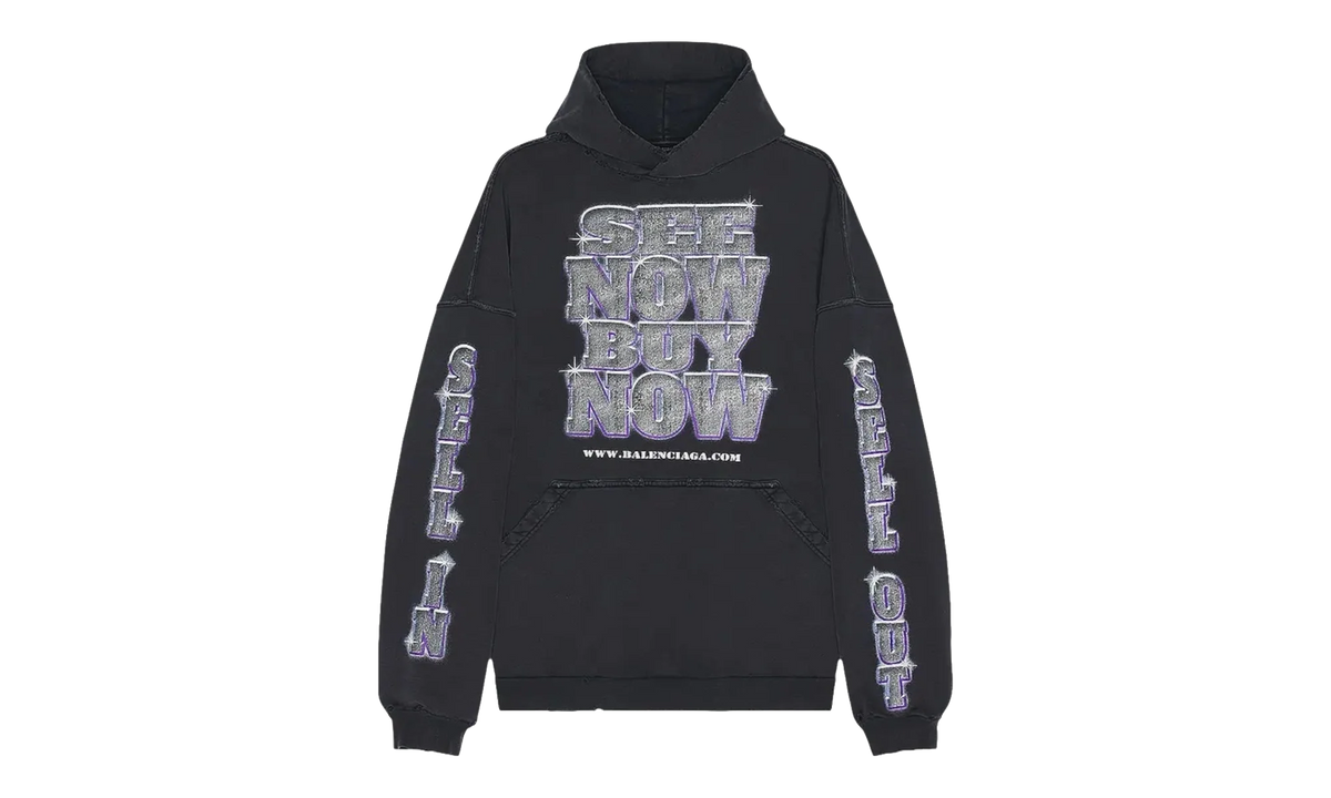 See Now Buy Now Logo Hoodie "Black" 739024 TQVE7 1083