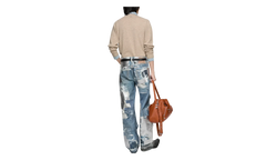 Printed Tape Jeans "Blue" BK0756AUZ