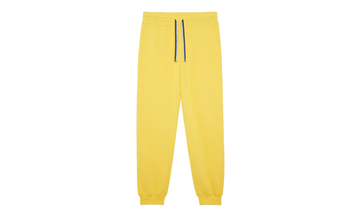 KNIT JOGGERS WITH DRAWSTRING "Yellow" RM TR0041 J209 H22 814