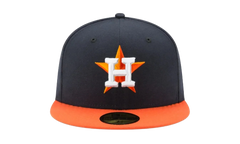 59FIFTY Houston Astros Road "Navy / Orange" 70360935
