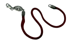 KZ Cassette Cross Stack Bracelet "Maroon" CHRM1166