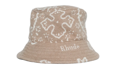 Intarsia Bucket Hat "Tan / Cream" RHPS24HA04973517 TCM