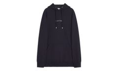 EMBROIDERED OVERSIZED HOODIE "Black" RU HO0009 J110 P24 10