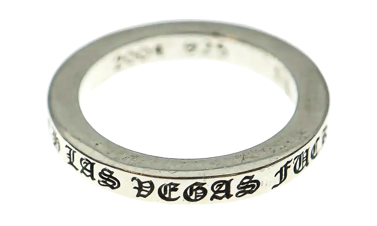 Las Vegas Fuck You Ring "Silver" CHRM0966