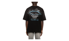 Crystal Chateau Script Oversize Tee "Black" AMTOJR1121 001