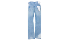 Repair Knee Blowout Jeans "Light Indigo" P011 GDBT226