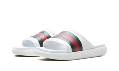 Web Slide Sandal "White Green Red" 780286 J8700 9032