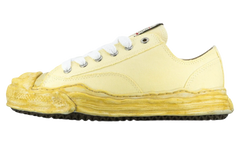 Hank OG Sole Canvas Low "Aged White" A12FW724 WHITE