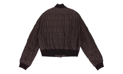 Quilted Down Bomber "Brown" PS22WOS005 BROWN
