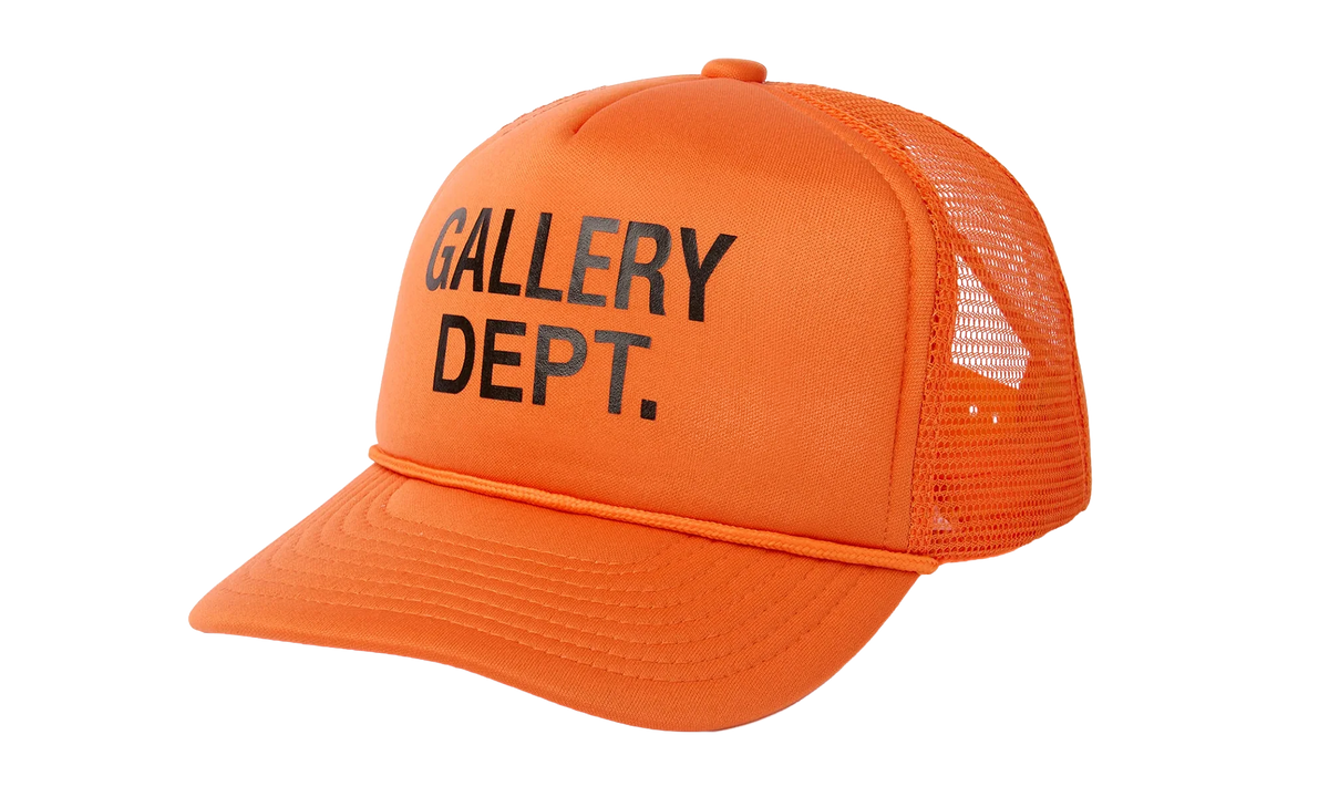 GD Logo Trucker Cap "Orange / Black" GD014