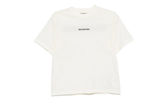 Back Medium Fit T-Shirt WMNS "Cream" 850990 TTVJ1 9020
