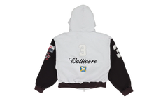 Buttivore Zip Hoodie "White" PI00008