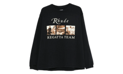 USVI Regatta Tour Long-Sleeve T-Shirt "Vintage Black / White / Red" RHPS26TT140126009