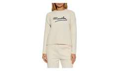 Crew Neck Long Sleeve Top WMNS "Silk White" MON58