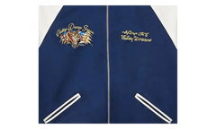 Navy Reverso Sukajan "Navy / Green" VAL151