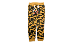1st Camo Shark Slim Sweatpants "Yellow Green" B1CSSSGY