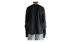 Spirit Cut-Up Long-Sleeve T-Shirt "Magnet" UCF76LS680M MAGN
