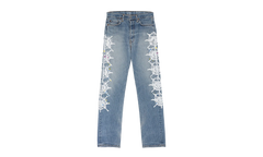 VINTAGE WEB STRAIGHT-FIT JEANS "Denim Blue" SP5der107